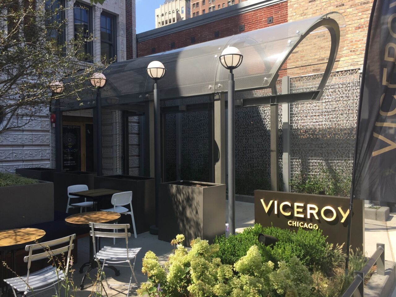 Viceroy Chicago is the first Midwest outpost of the modern-luxe hotel brand. The Los Angeles-based chain has 14 hotels in its portfolio. Three of the Chicago hotel's suites have terraces to take in the sweeping city views.