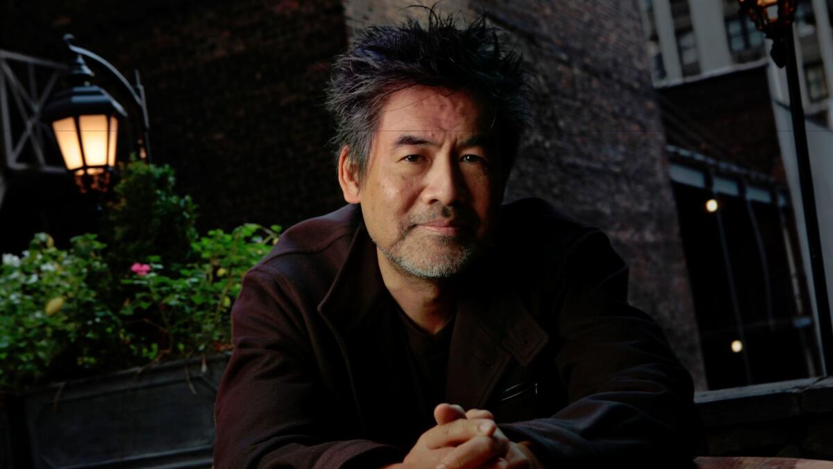 Director David Henry Hwang. (Carolyn Cole / Los Angeles Times)