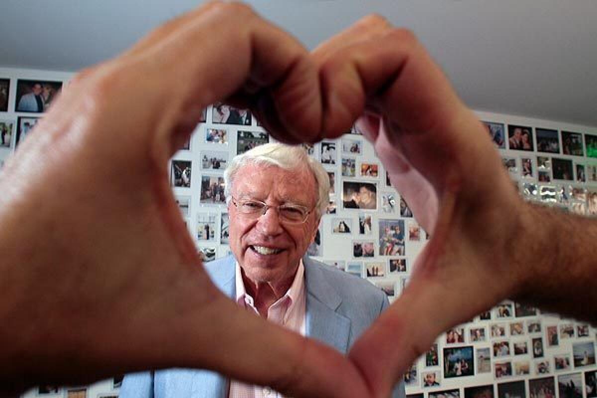 Neil Clark Warren, founder of eharmony.com, in the online dating service's Santa Monica headquarters.