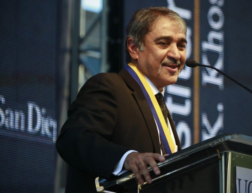 UC San Diego Chancellor Pradeep Khosla