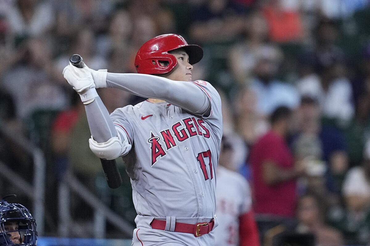 The Sports Report: Angels put Mike Trout on IL, lose Shohei Ohtani to  blister - Los Angeles Times