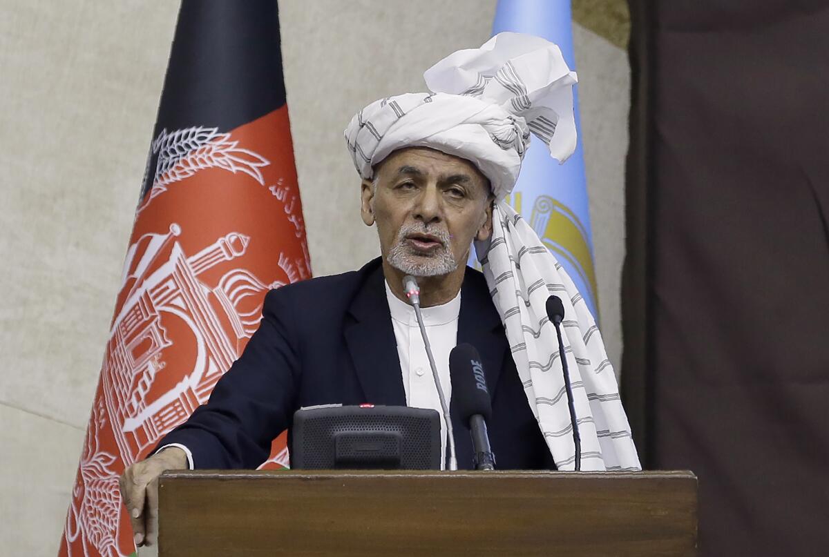 President Ashraf Ghani 