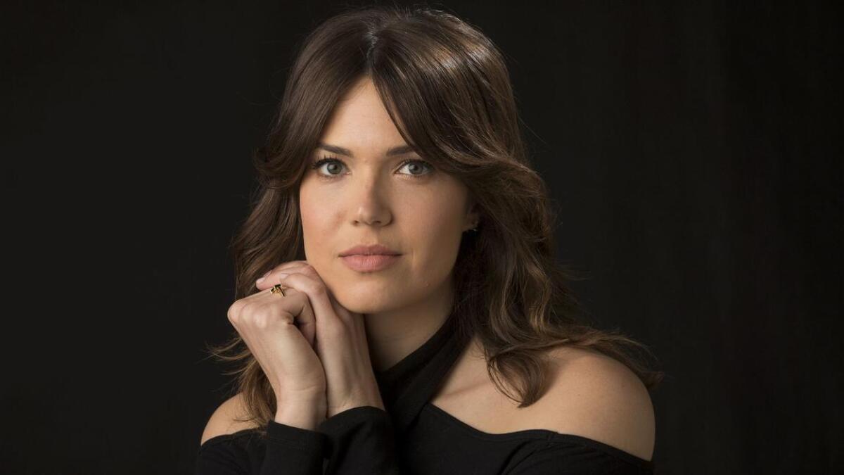 Actress-singer Mandy Moore stars in the NBC's breakout freshman drama "This Is Us."