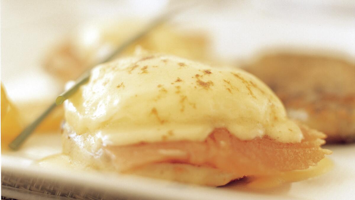 Eggs Benedict with smoked salmon for Mother's Day brunch. Here are some restaurants offering brunch specials.