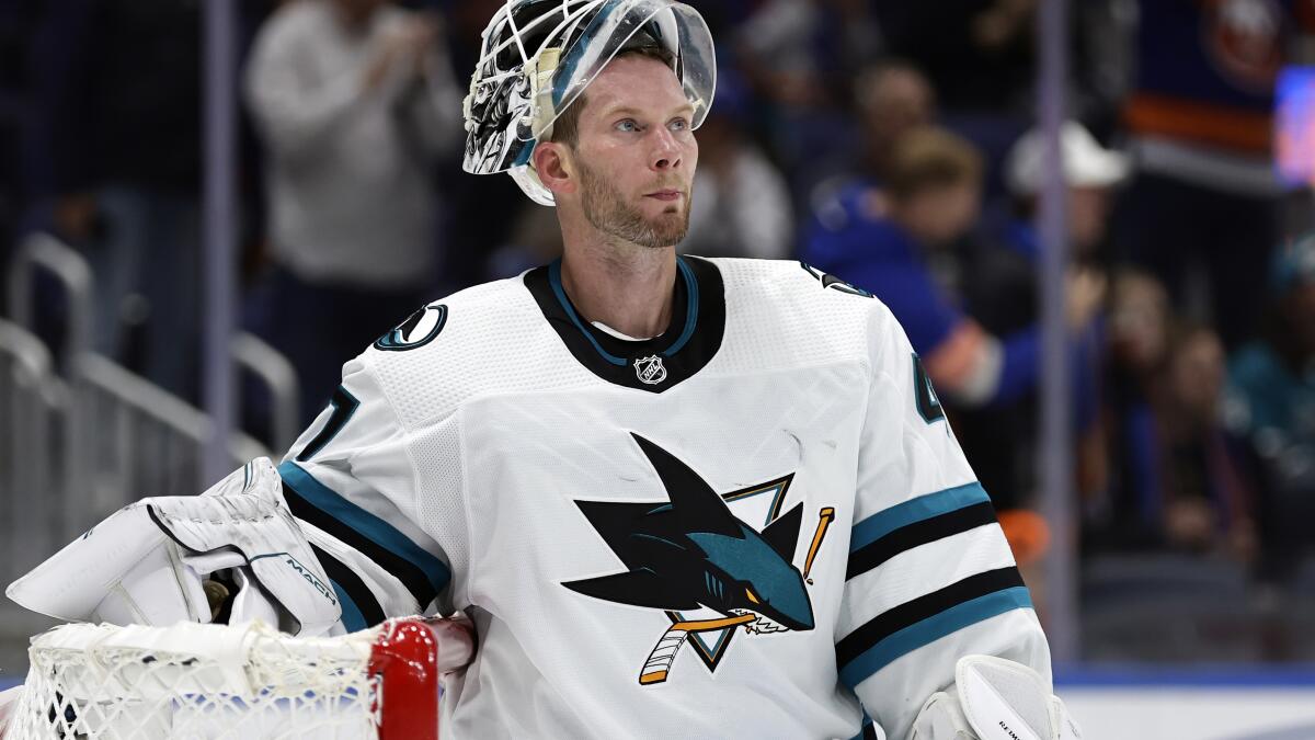 Sharks goalie James Reimer declines to wear Pride jersey - The San