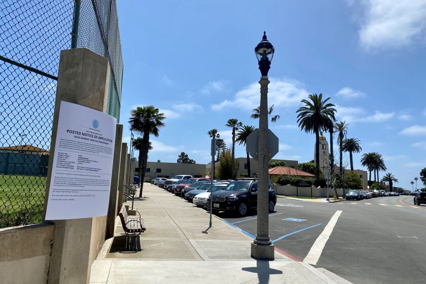 A larger-than-standard Notice of Application describing plans to vacate Cuvier Street faces Cuvier Street, as part of a new effort to better inform the public of city projects.