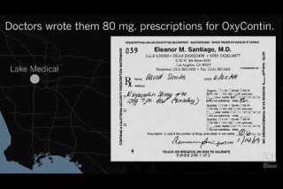 The flow of OxyContin