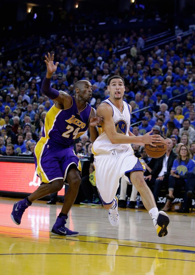 Kobe Bryant, Klay Thompson