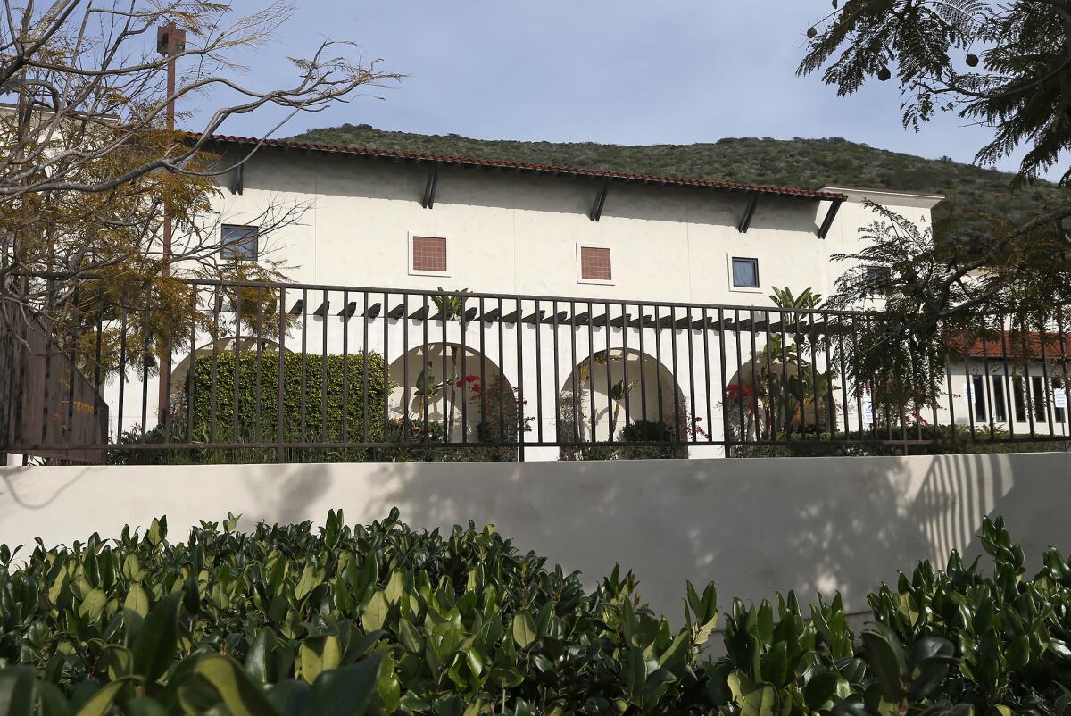 The former St. Catherine of Siena school site in Laguna Beach.