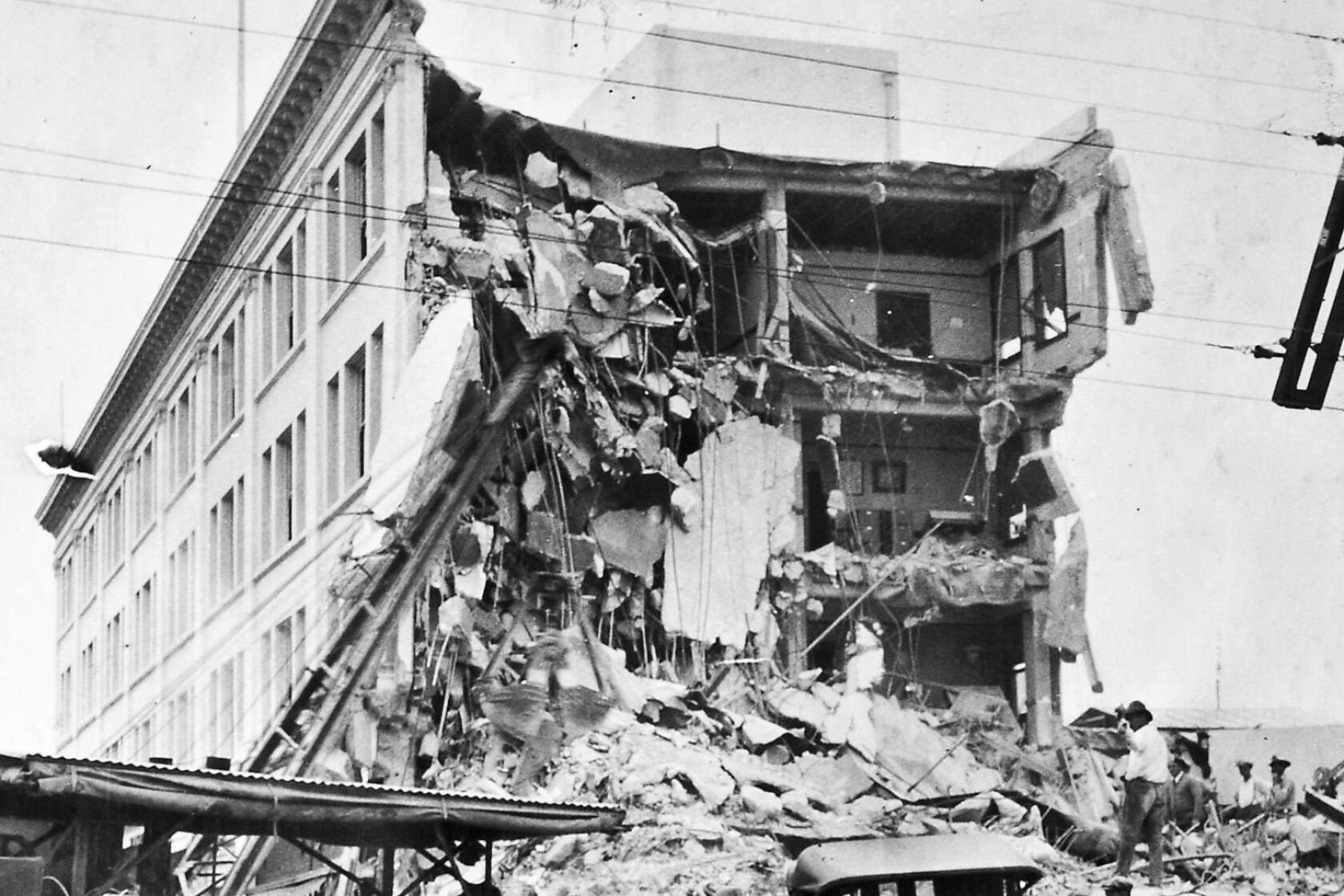A 6.8 earthquake hit Santa Barbara in June 1925. This is what the