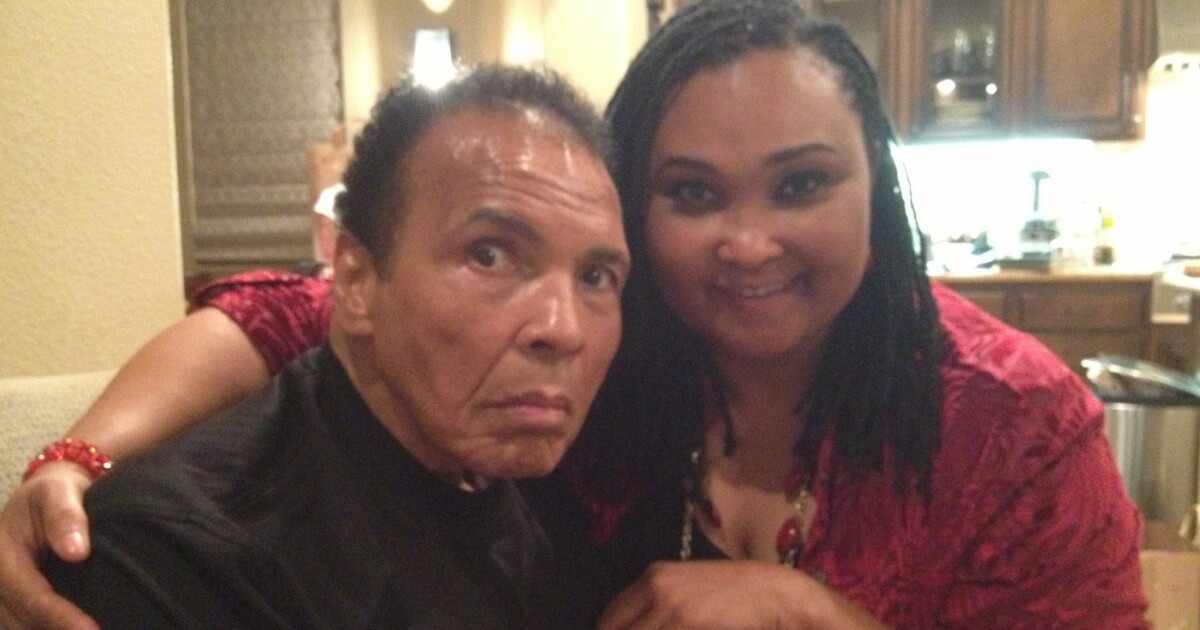 Muhammad Ali S Eldest Daughter Remembers Her Father Los Angeles Times