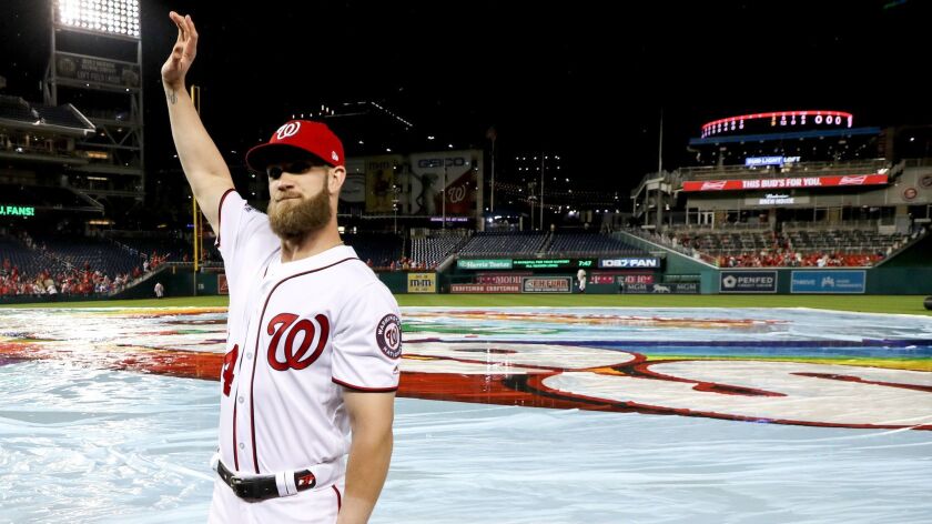 Outfielder Bryce Harper still is a free agent, one who would make the Dodgers a better team.