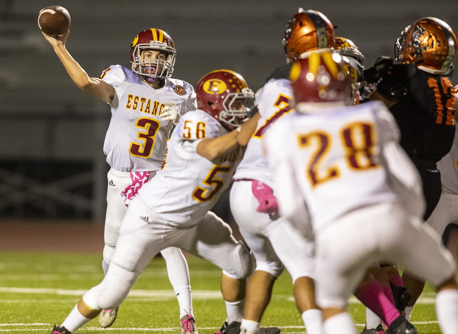 Week 9 High School Football Preview Estancia Vs Santa Ana Los Angeles Times