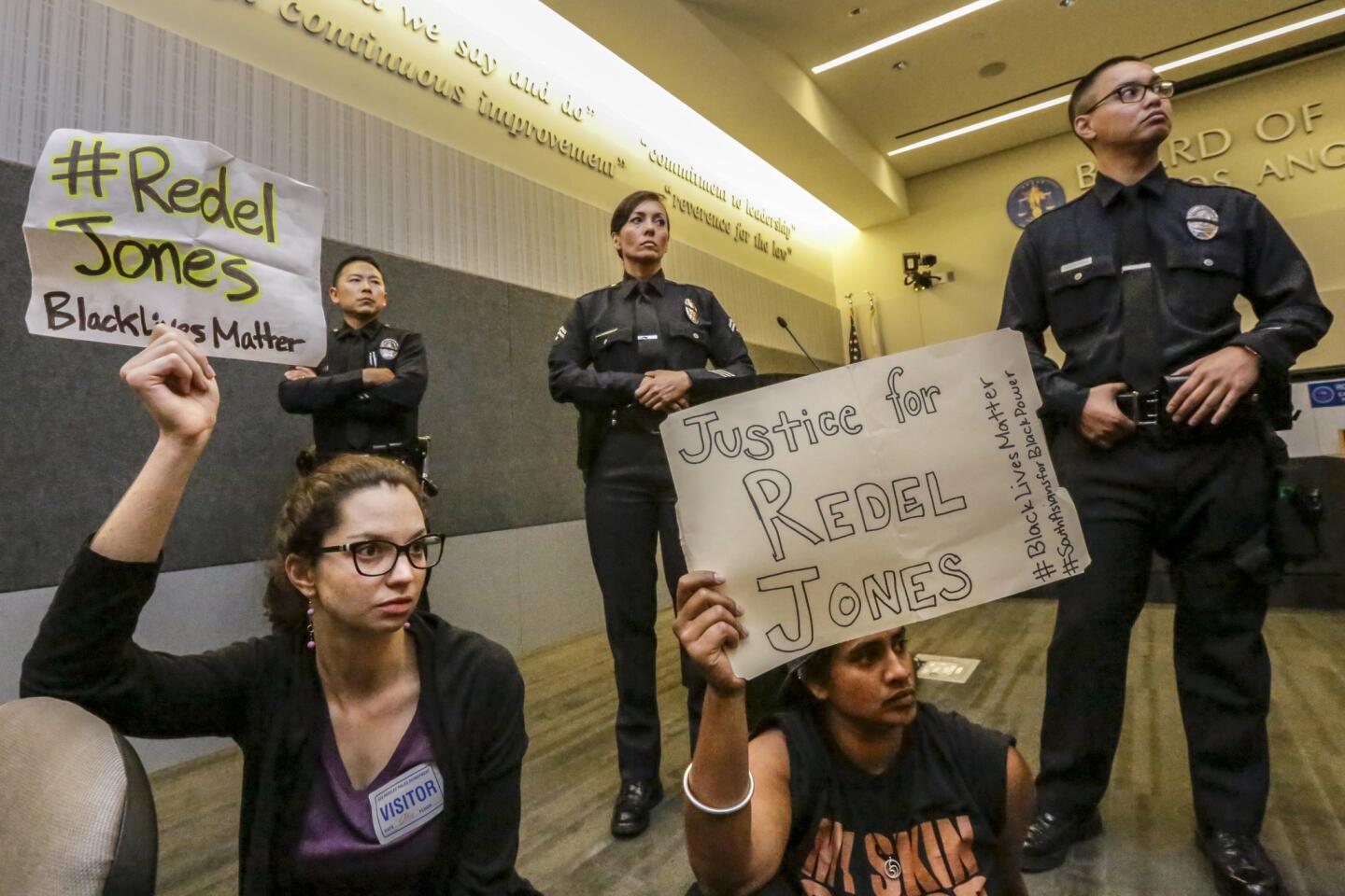 Large turnout at L.A. police commission meeting