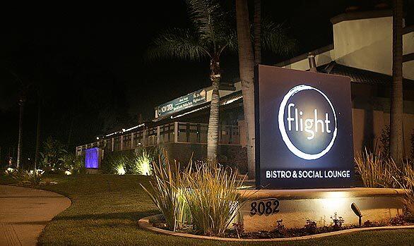 The Flight Bistro and Social Lounge in Orange County is one of the newest clubs to open for the late night crowds.