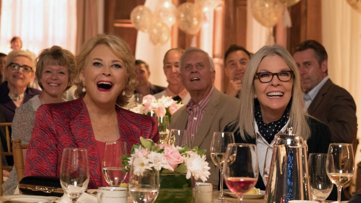 Candice Bergen and Diane Keaton star in "Book Club."