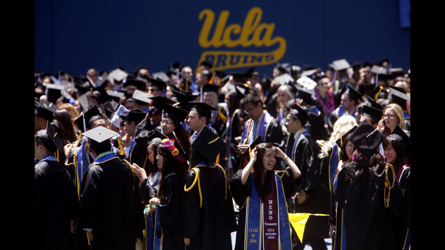 UCLA graduation Los Angeles Times
