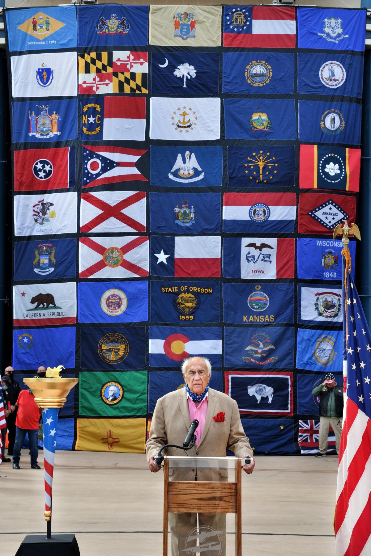 Richard Rovsek, chairman of the Spirit of Liberty Foundation