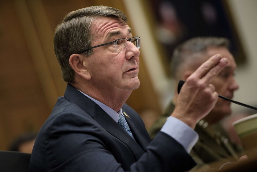 At a hearing of the House Armed Services Committee on Dec. 1 Secretary of Defense Ashton Carter said that a "specialized expeditionary targeting force" was being deployed in Iraq to help Iraqi and Kurdish Peshmerga forces battle the Islamic State.