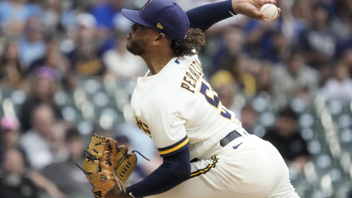 Milwaukee Brewers Freddy Peralta Josh Hader 