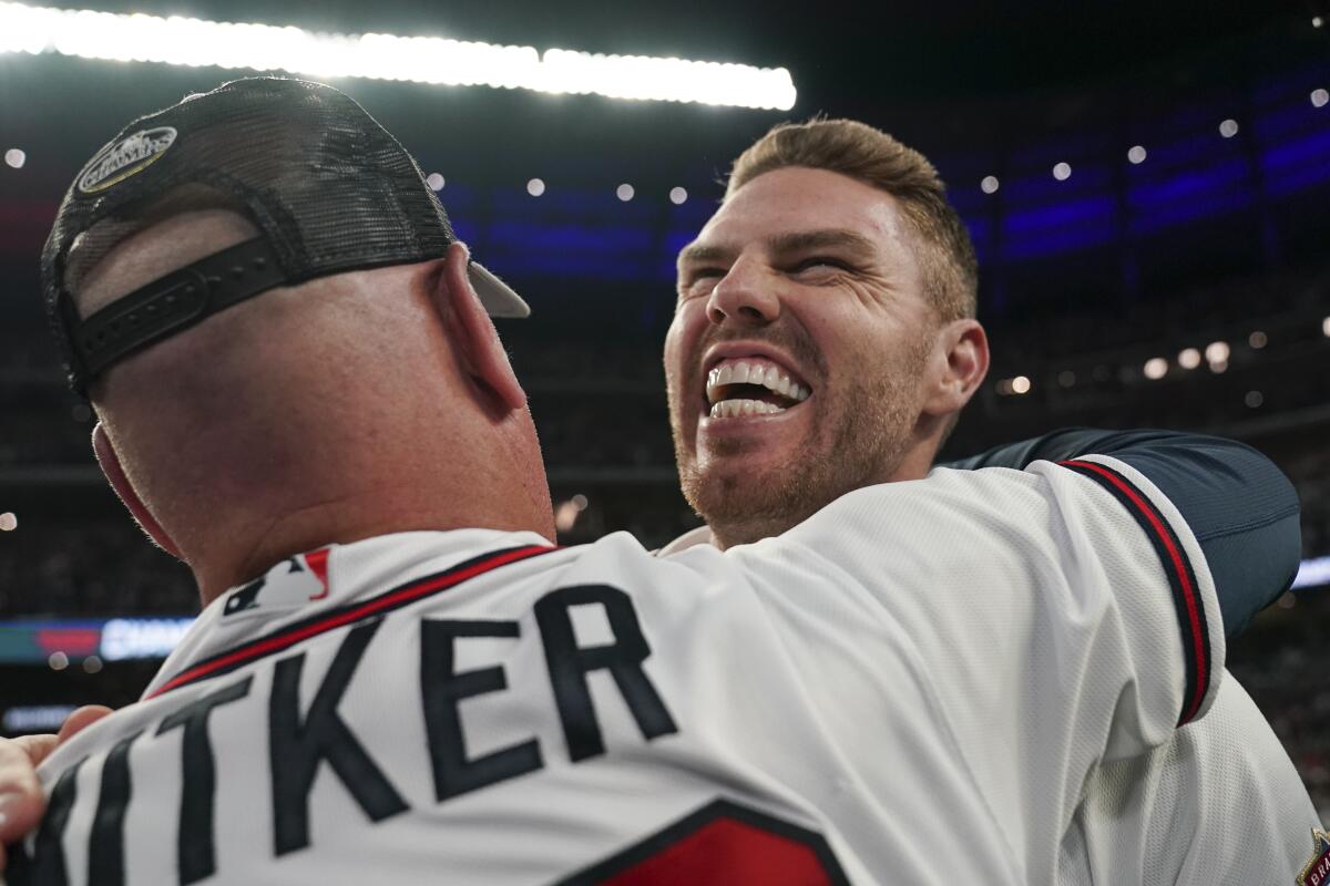 Three-time NL East champ Braves extend manager Brian Snitker