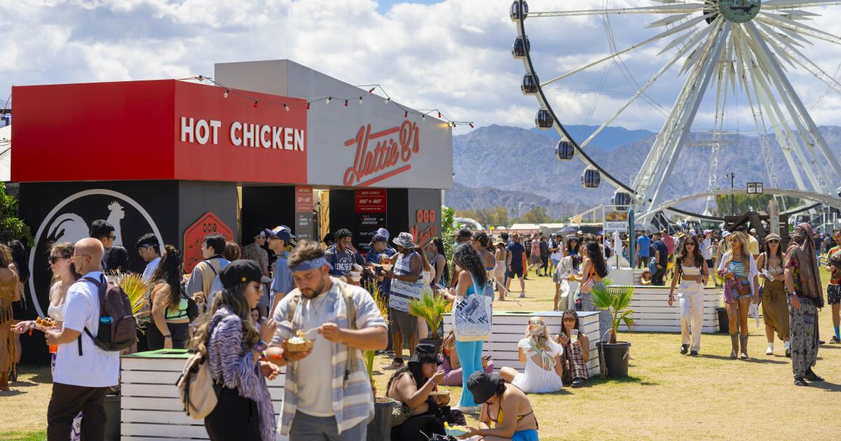 2024 Coachella food lineup is stacked with heavy hitters from L.A.'s dining scene