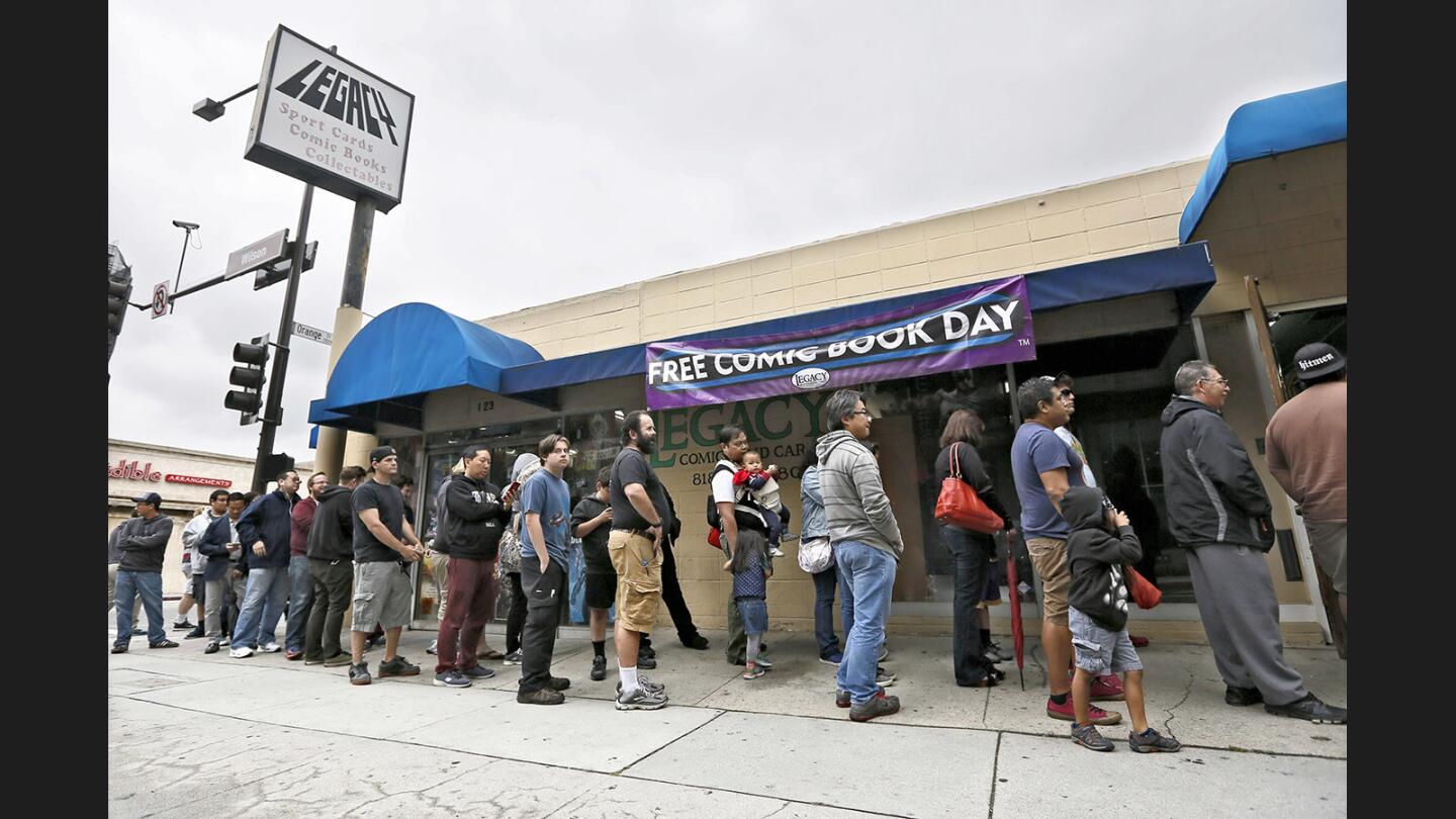 Photo Gallery: Free Comic Book Day at Legacy Comics and Cards in Glendale