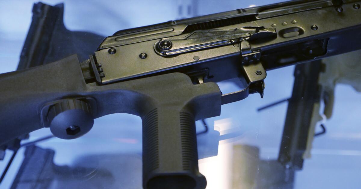 Supreme Court strikes down ban on rapid-fire 'bump stocks' like those used in Las Vegas mass shooting