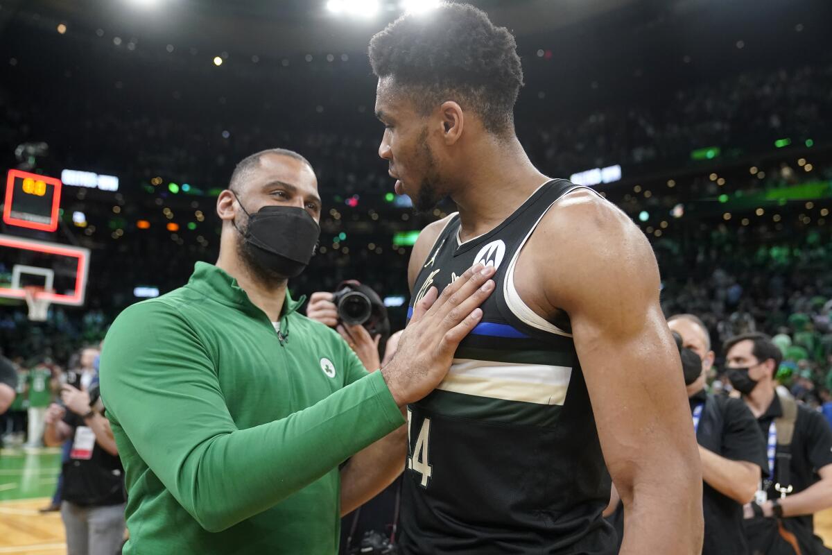 Giannis Antetokounmpo will be ready for Game 7, but will his teammates be  any help? - The Boston Globe