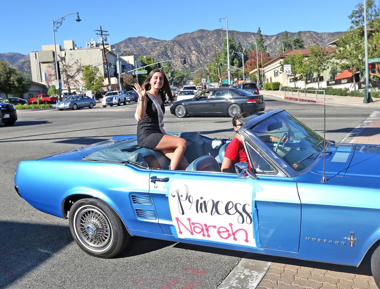 Photo Gallery: La Canada High School homecoming parade on Foothill Boulevard