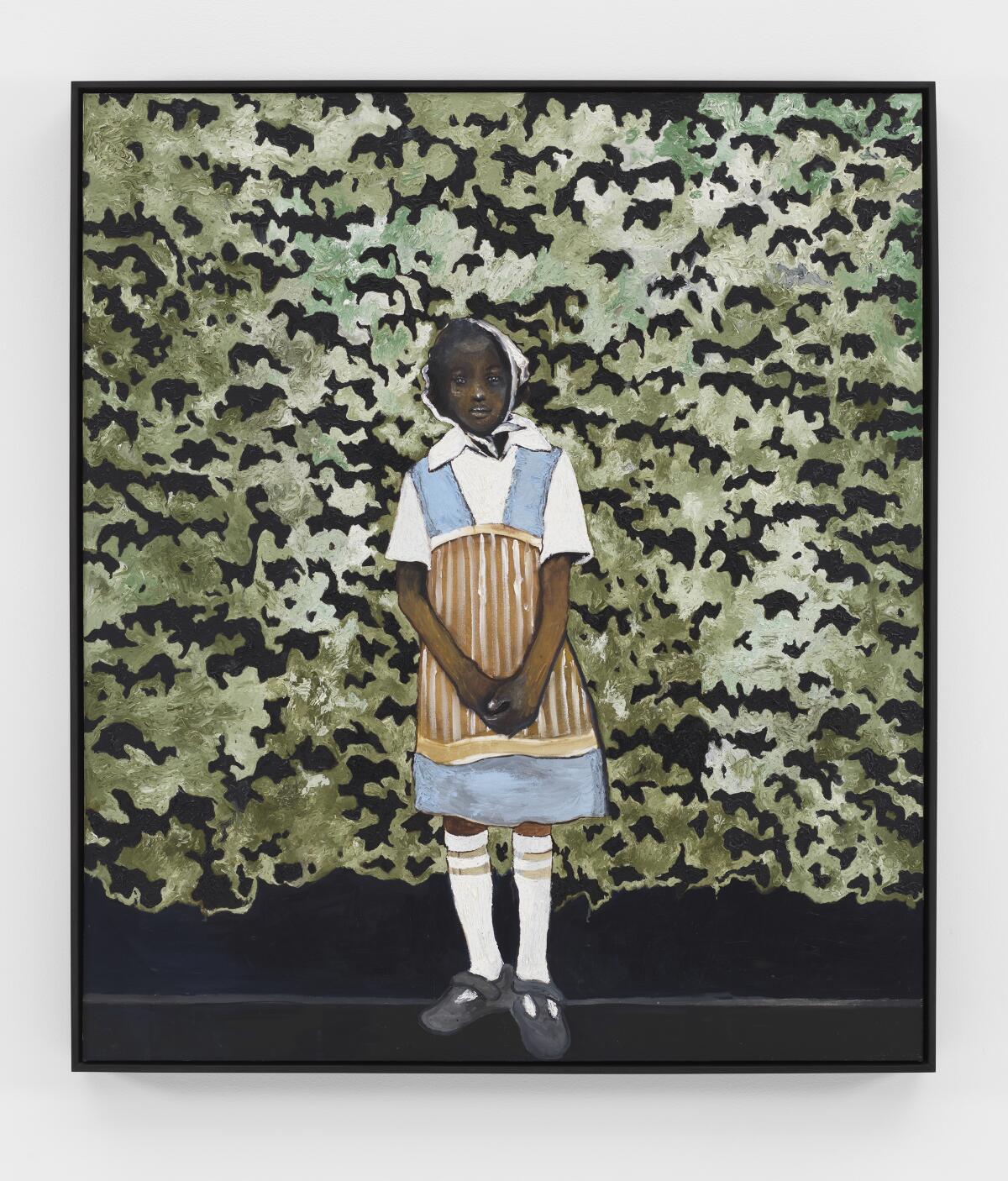 Nueve Davis, "Mary Jane," 2008, Aceite y Acrile en Rion
