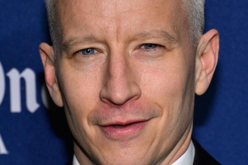 Anderson Cooper at the 24th Annual GLAAD Media Awards in March 2013.