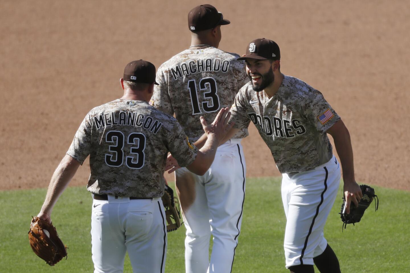 Scenes from Petco Park as the Padres topple the Dodgers, clinch a spot in  the NLCS - The San Diego Union-Tribune