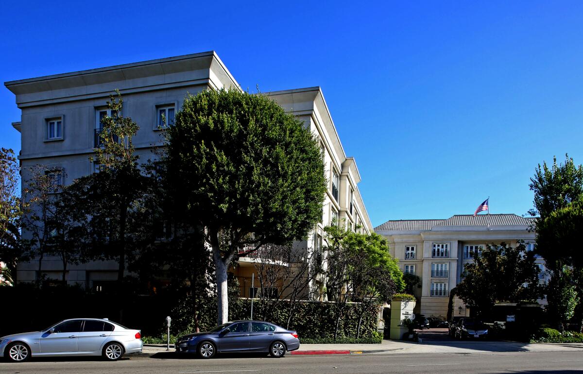 The Peninsula Hotel in Beverly Hills