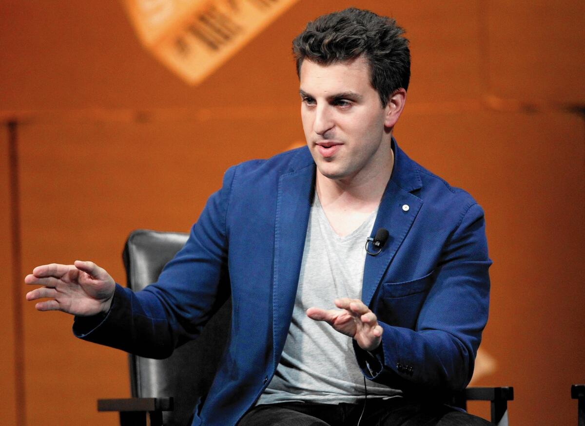 Airbnb co-founder and Chief Executive Brian Chesky