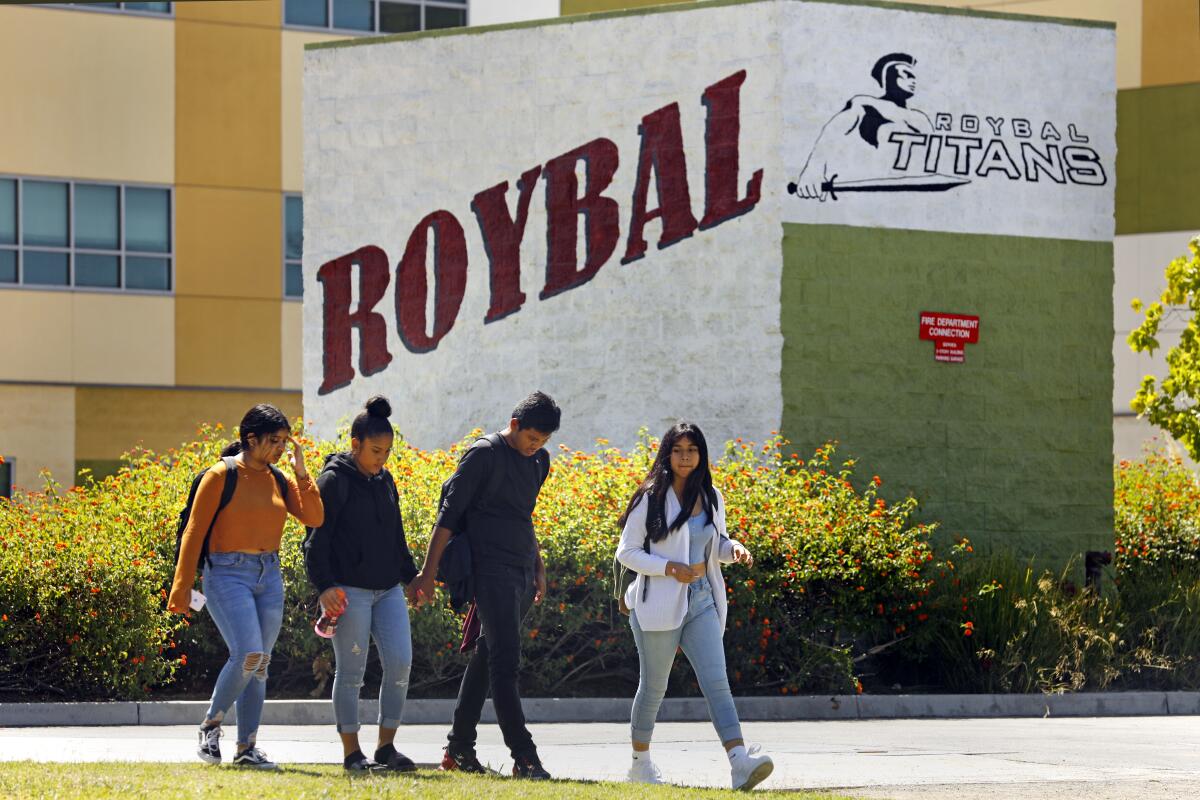 Roybal has the largest gym in the Los Angeles Unified School District