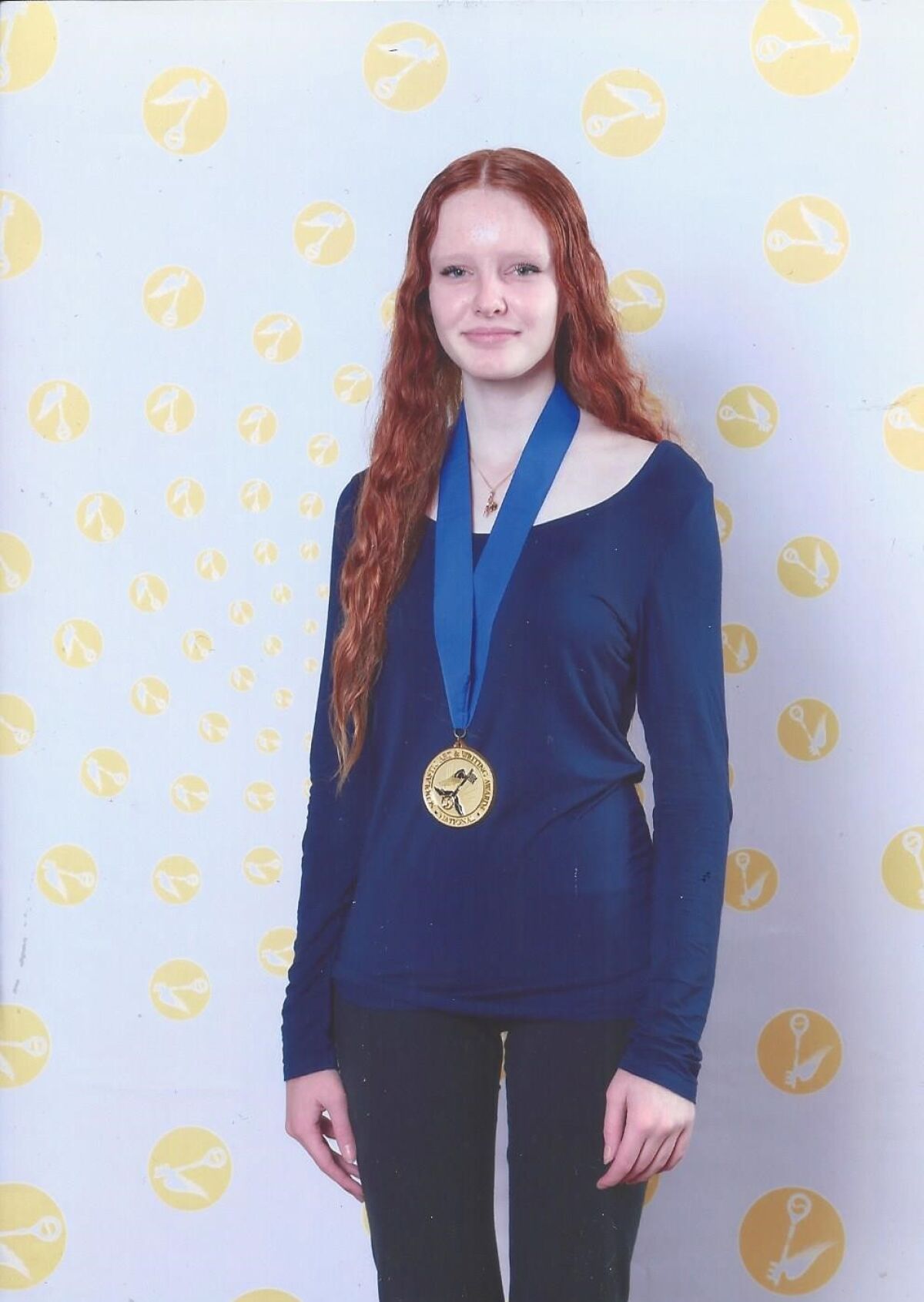 Madeline Sornson, an incoming sophomore at La Jolla High School, won a gold medal for her short play.