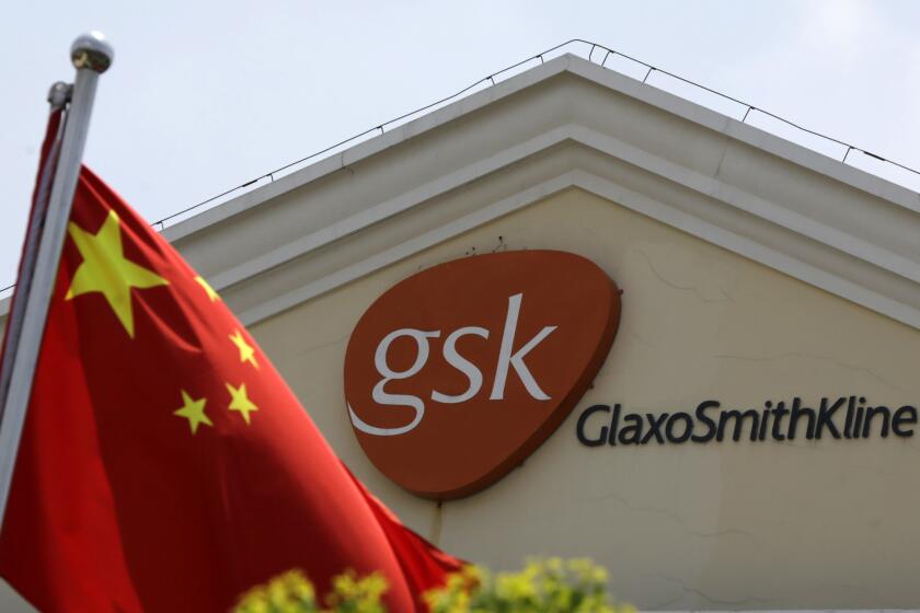 Police have accused the former head of GlaxoSmithKline in China of leading a wide-ranging scheme to bribe doctors and hospitals to use its products.