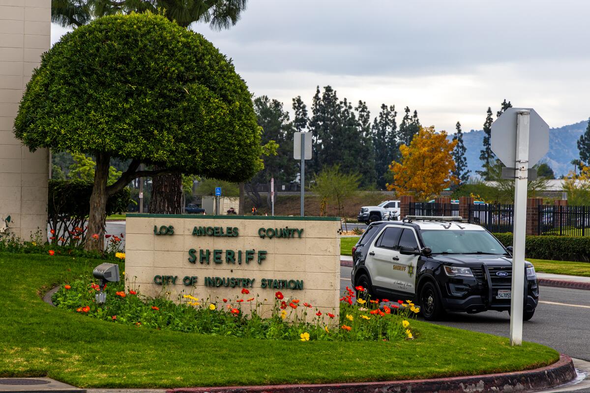 The Sheriff's Department City of Industry station.