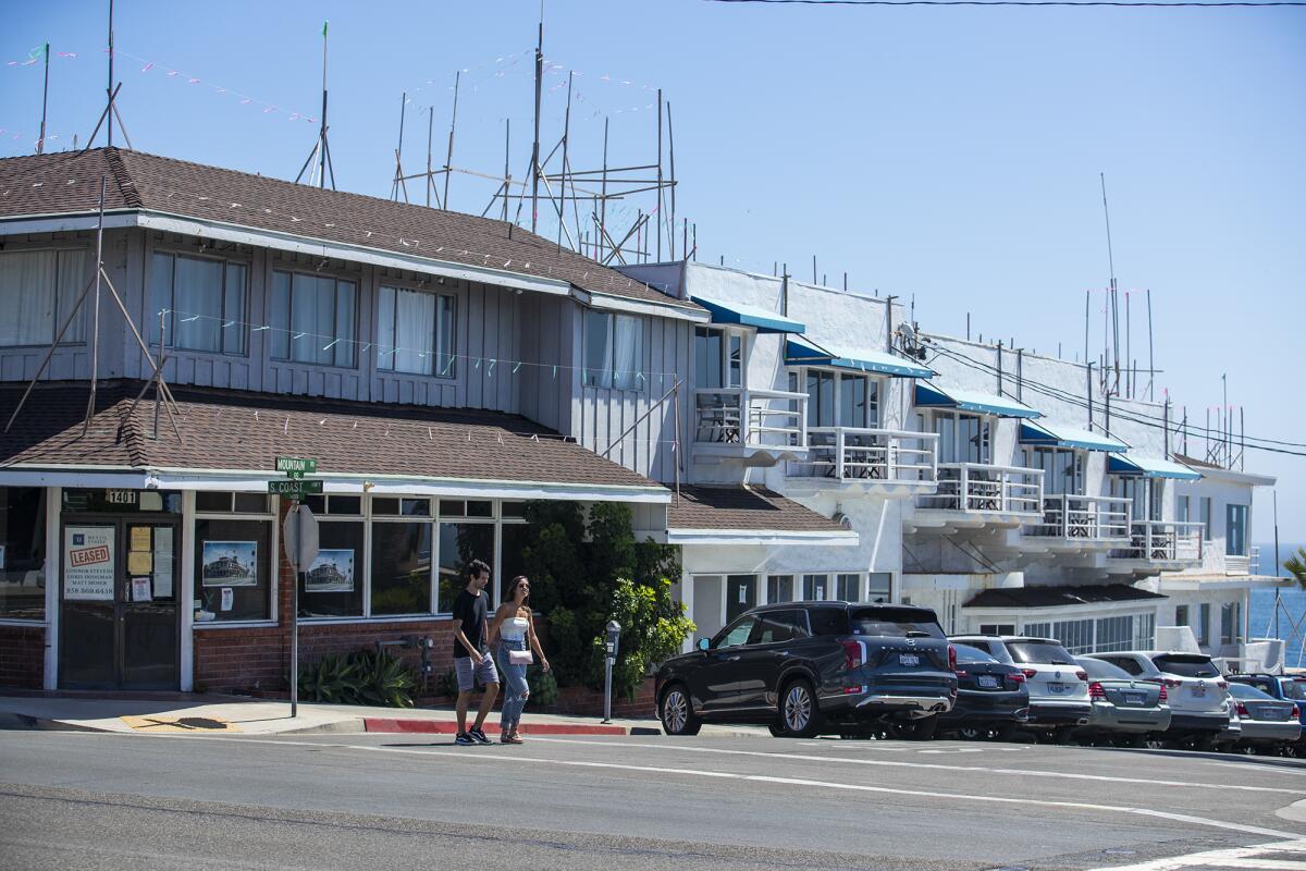 The Coast Inn in Laguna Beach on Friday.