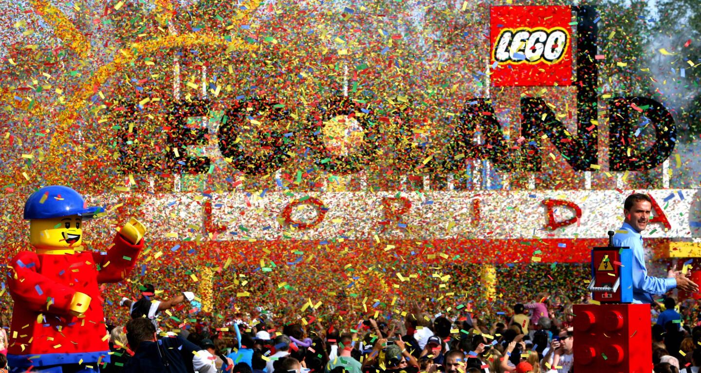 Legoland Florida grand opening ceremony