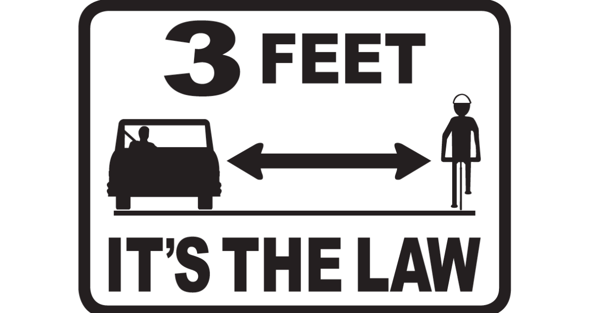 Editorial Drivers, start your eyeballs, the threefoot rule for