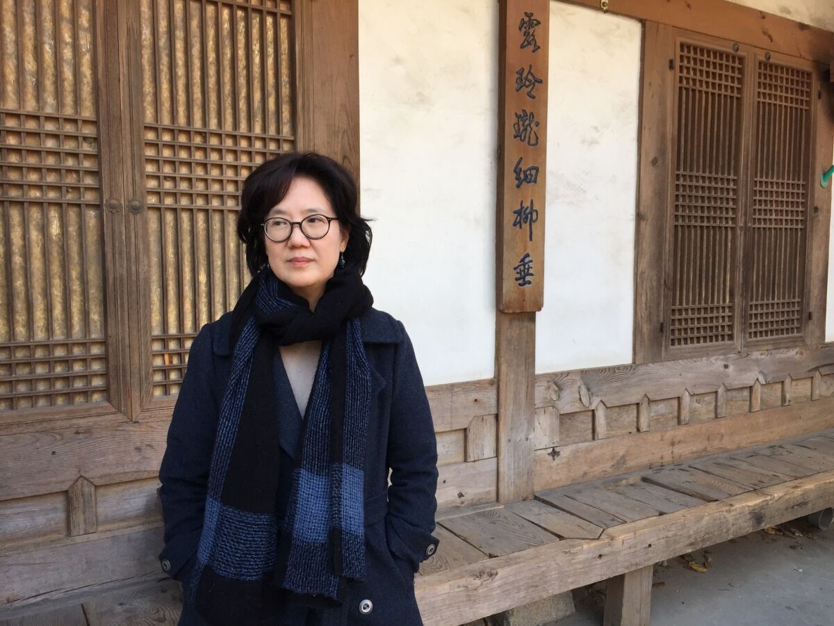 Park Yu-ha, a professor at Sejong University in South Korea and author of a controversial book on "comfort women," the euphemistic term for Korean women in Japanese brothels during World War II.