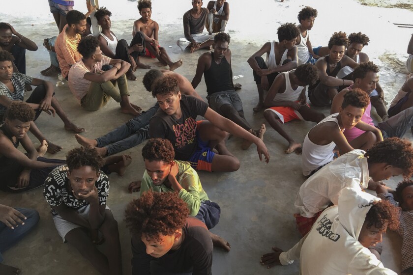 APphoto_Libya Migrants