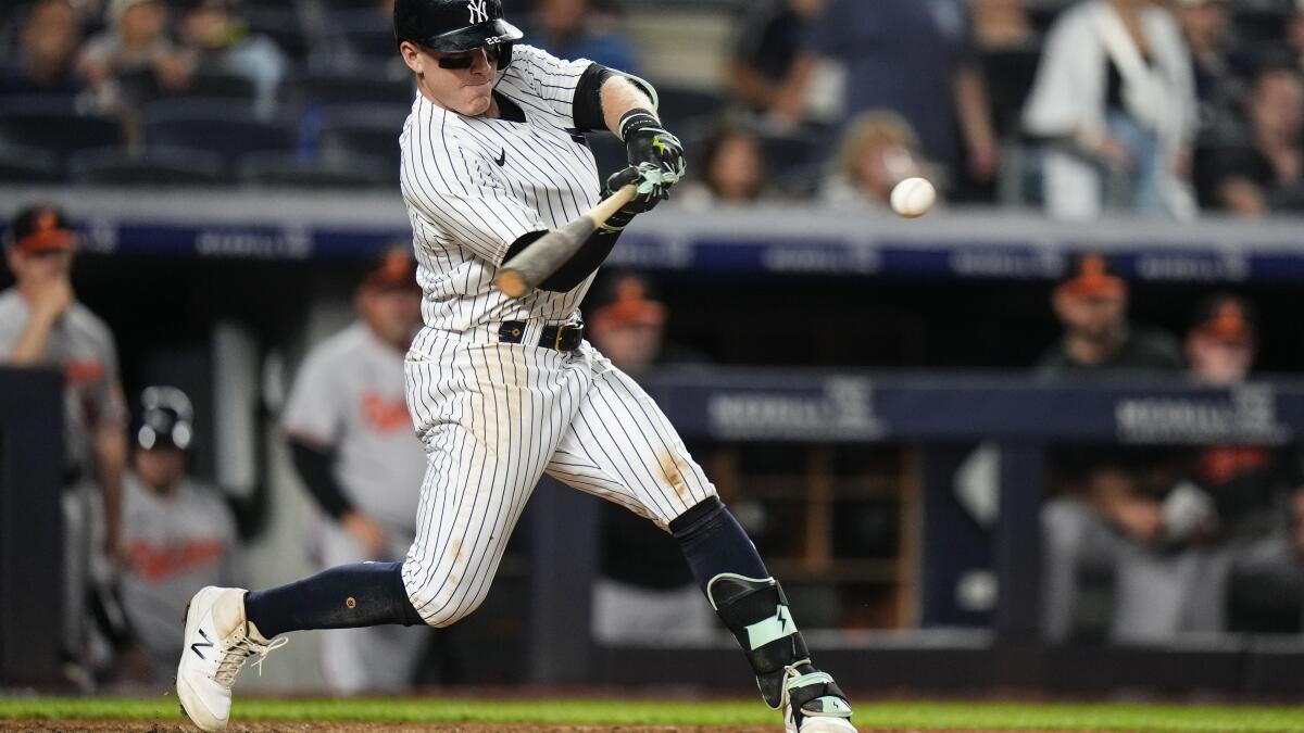 Harrison Bader's homer completes Yankees' comeback win over Orioles
