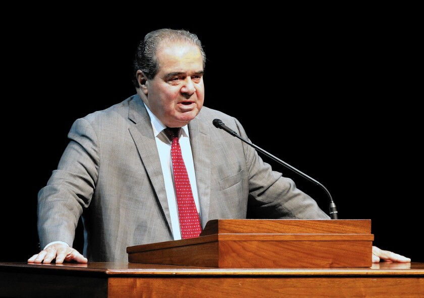 Supreme Court Justice Antonin Scalia died Saturday at 79.