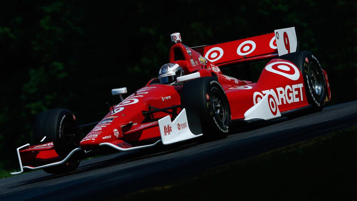 Scott Dixon won Sunday's IndyCar Series race at Mid-Ohio Sports Car Course in Lexington, Ohio.