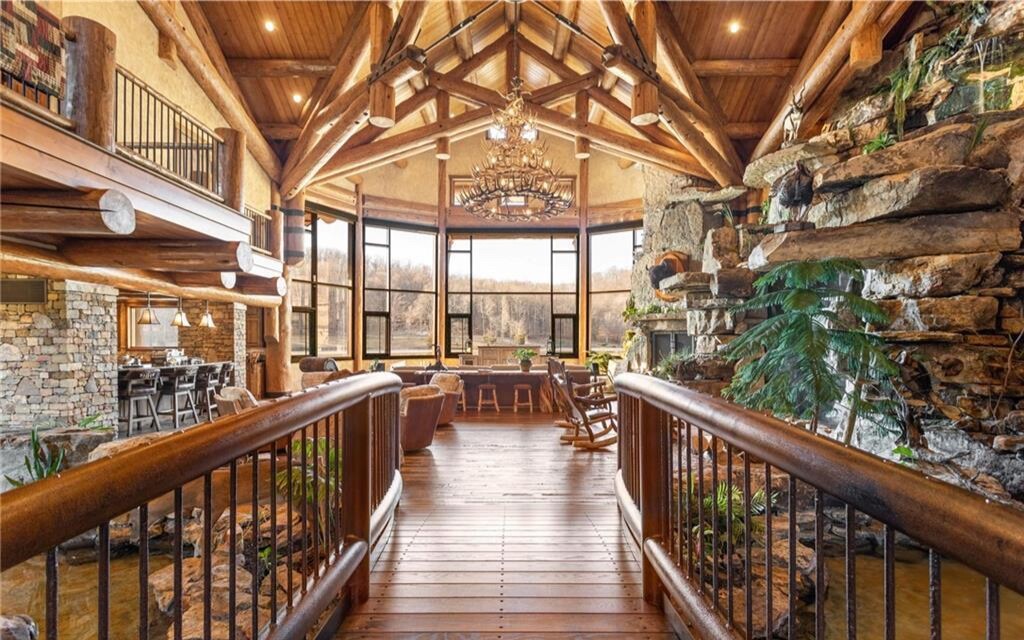 The 415-acre compound includes a 20,000-square-foot home and hunting reserve loaded with elk and deer.