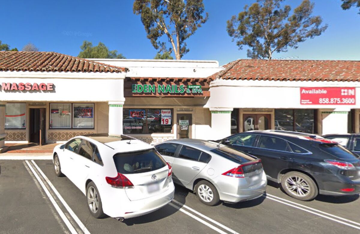 The owners of Eden Nails Lounge & Spa and Majestic Nail Salon in Rancho Bernardo, Calif., were arrested and arraigned Thursday on federal forced labor charges.