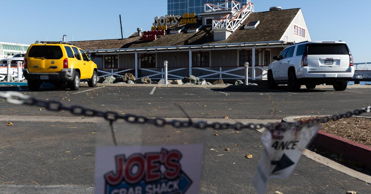 For subscribers: Joe's Crab Shack will be exiting its longtime spot ... - The San Diego Union-Tribun